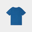 Ensemble pyjama short 2 pièces coton bleu foncé garçon