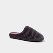 Chaussons mules Isotoner rose femme