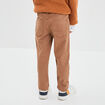 Pantalon slim stretch marron garçon