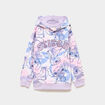 Sweat hoodie &agrave; sequins Stitch multicolore fille