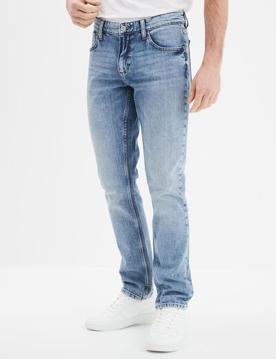Jeans denim straight 5 poches Creeks denim triple stone homme