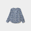 Blouse boutonn&eacute;e blanc femme grande taille