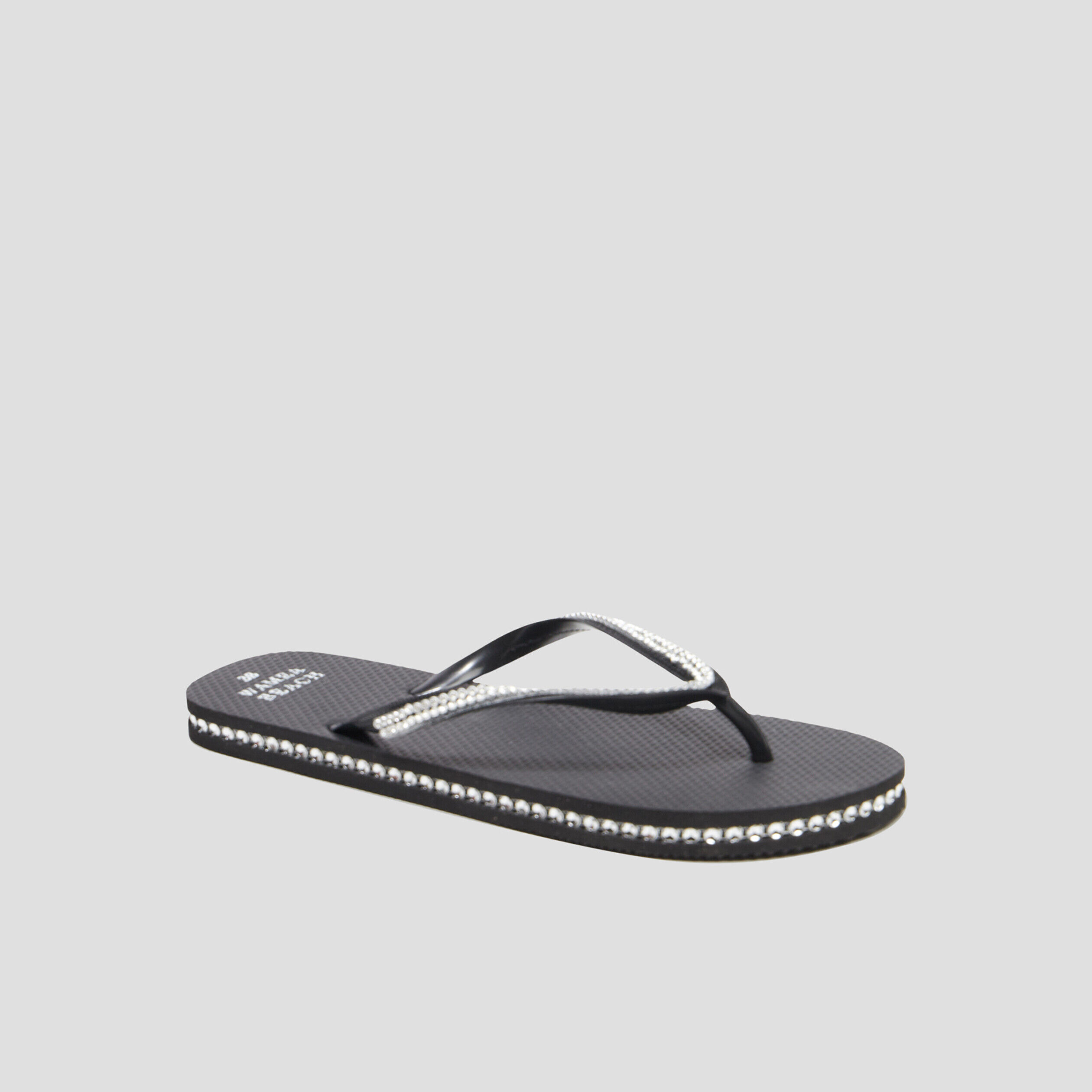 Tongs avec strass Wamea Beach noir femme WAMEA BEACH