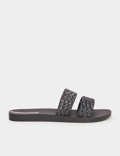Tongs Ipanema Renda noir femme