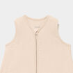 Gigoteuse gaze de coton ajustable TOG 1 taupe b&eacute;b&eacute;