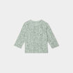 T-shirt manches longues coton vert pastel bébé garçon