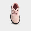 Bottines zipp&eacute;es vernies &agrave; broderie rose b&eacute;b&eacute; fille