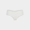 Shorty en dentelle blanc femme