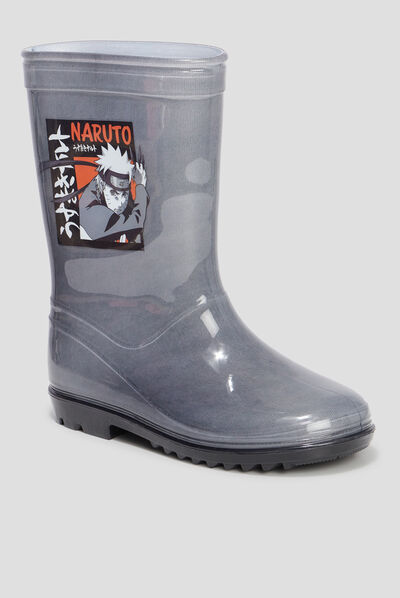 Bottes de pluie Naruto gris garçon