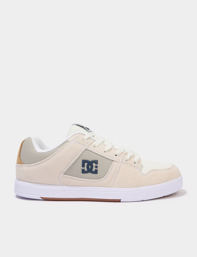 Baskets en cuir antid&eacute;rapantes sable homme