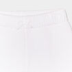 Pantalon tricot taille &eacute;lastiqu&eacute;e blanc b&eacute;b&eacute;