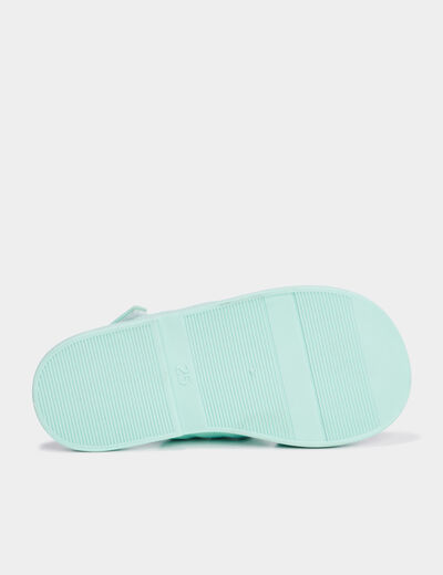 Sandales de plage noeuds Wamea Beach bleu fille