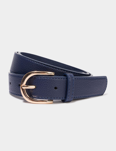 Ceinture bleu marine femme
