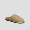 Chaussons mules matelassés vert kaki femme