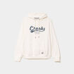 Sweat à capuche hoodie 1 poche blanc homme
