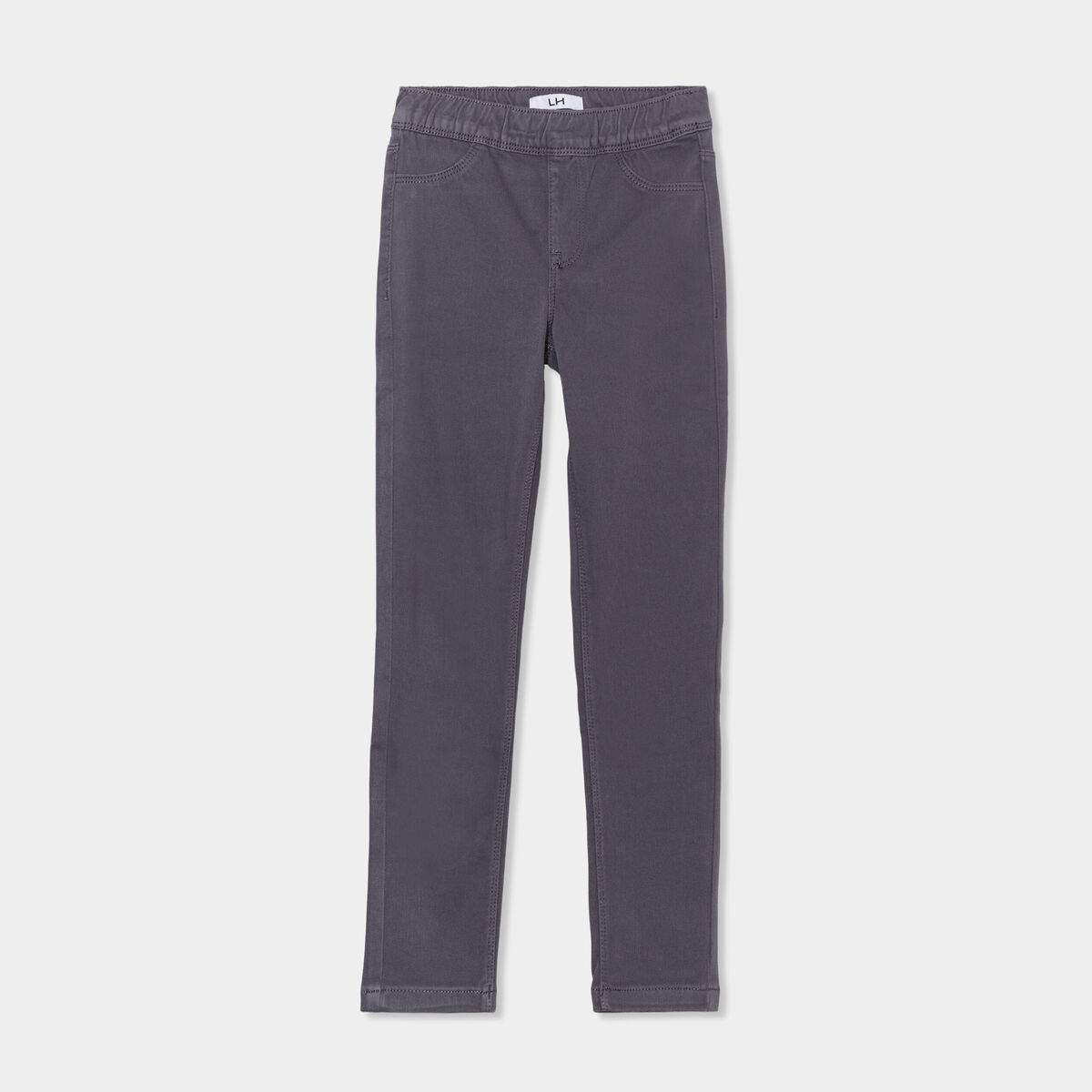 Tregging taille standard gris foncé fille