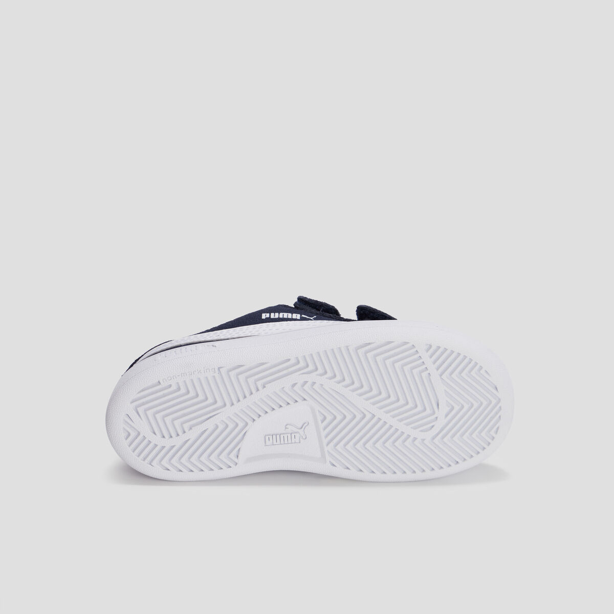 Tennis à scratchs Smash V2 SD Puma bleu marine garçon