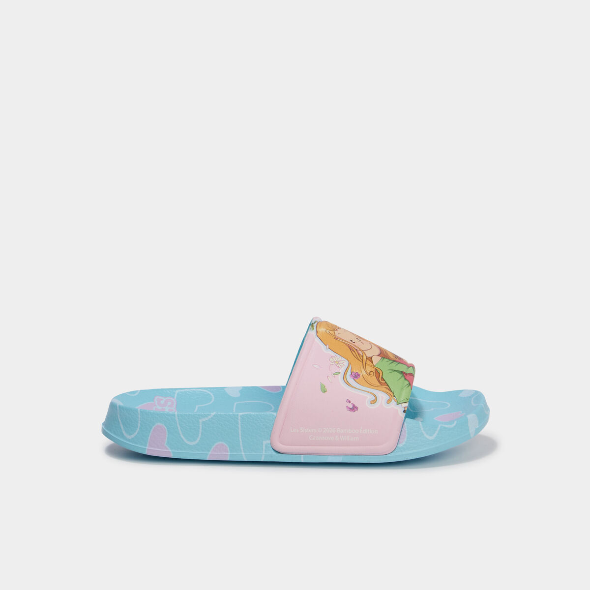 Claquettes de plage Les Sisters multicolore fille