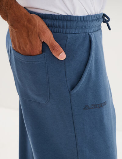 Pantalon de jogging regular Kappa bleu gris homme