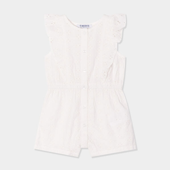 combishort coton broderie anglaise blanc bebef Combishort coton broderie anglaise blanc bébé fille