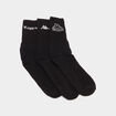 Lot 3 paires chaussettes sport Kappa noir homme
