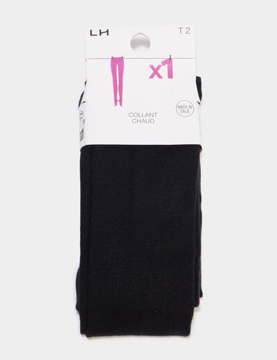 Collants opaques noir femme