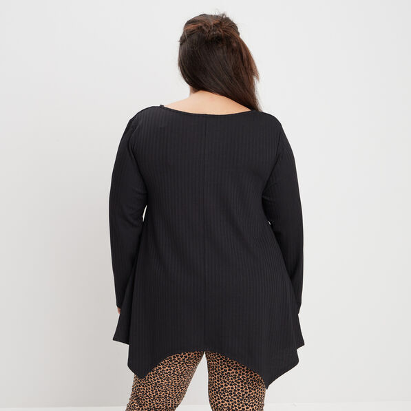 t shirt manches longues noir femmegt T-shirt manches longues noir femme grande taille