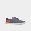 Derbies toile &agrave; lacets Creeks bleu marine homme