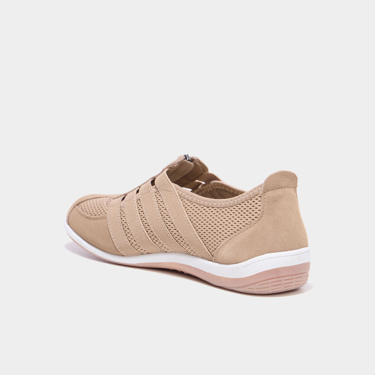 Derbies pied large sable femme