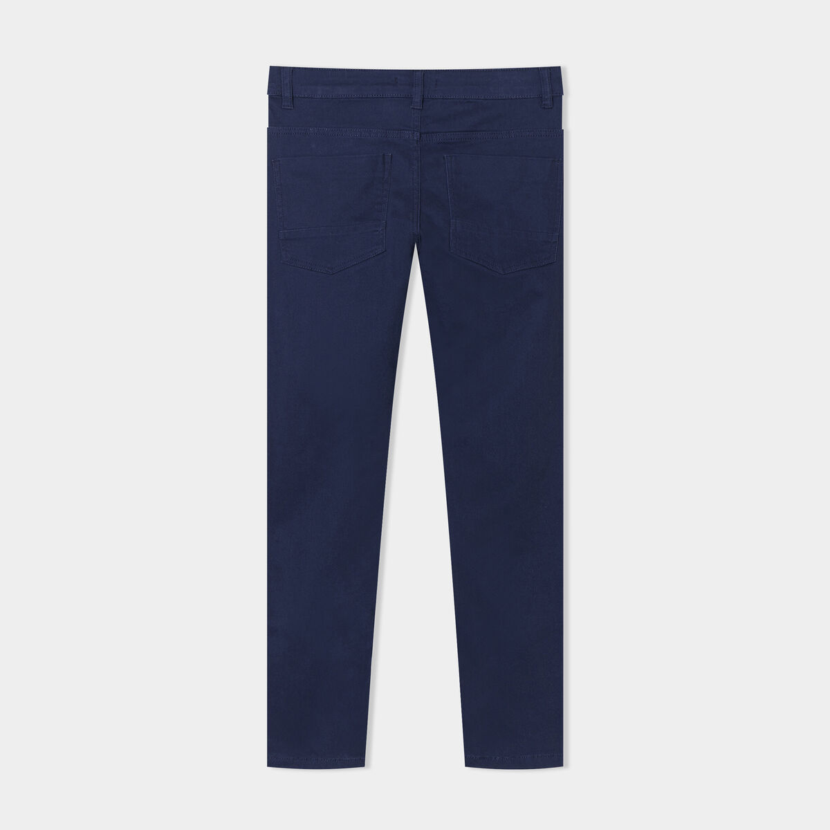 Pantalon slim stretch bleu marine gar&ccedil;on