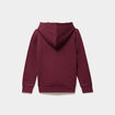 Sweat hoodie 1 poche Kappa bordeaux fille