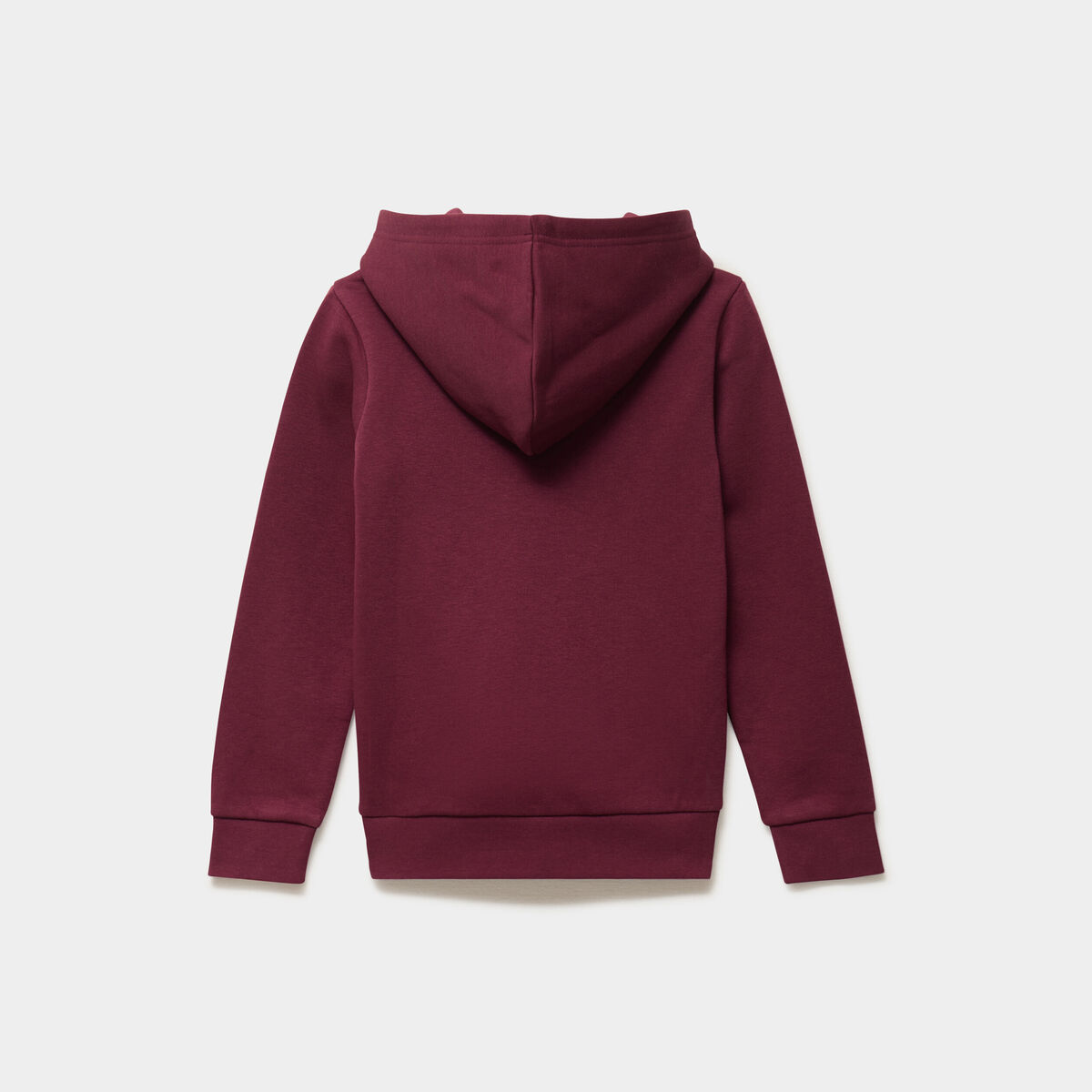 Sweat hoodie 1 poche Kappa bordeaux fille