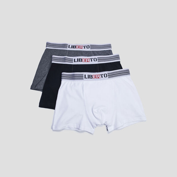 lot 3 boxers liberto blanc homme Lot 3 boxers Liberto blanc homme