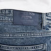 Jeans denim straight 5 poches Creeks denim blue black homme