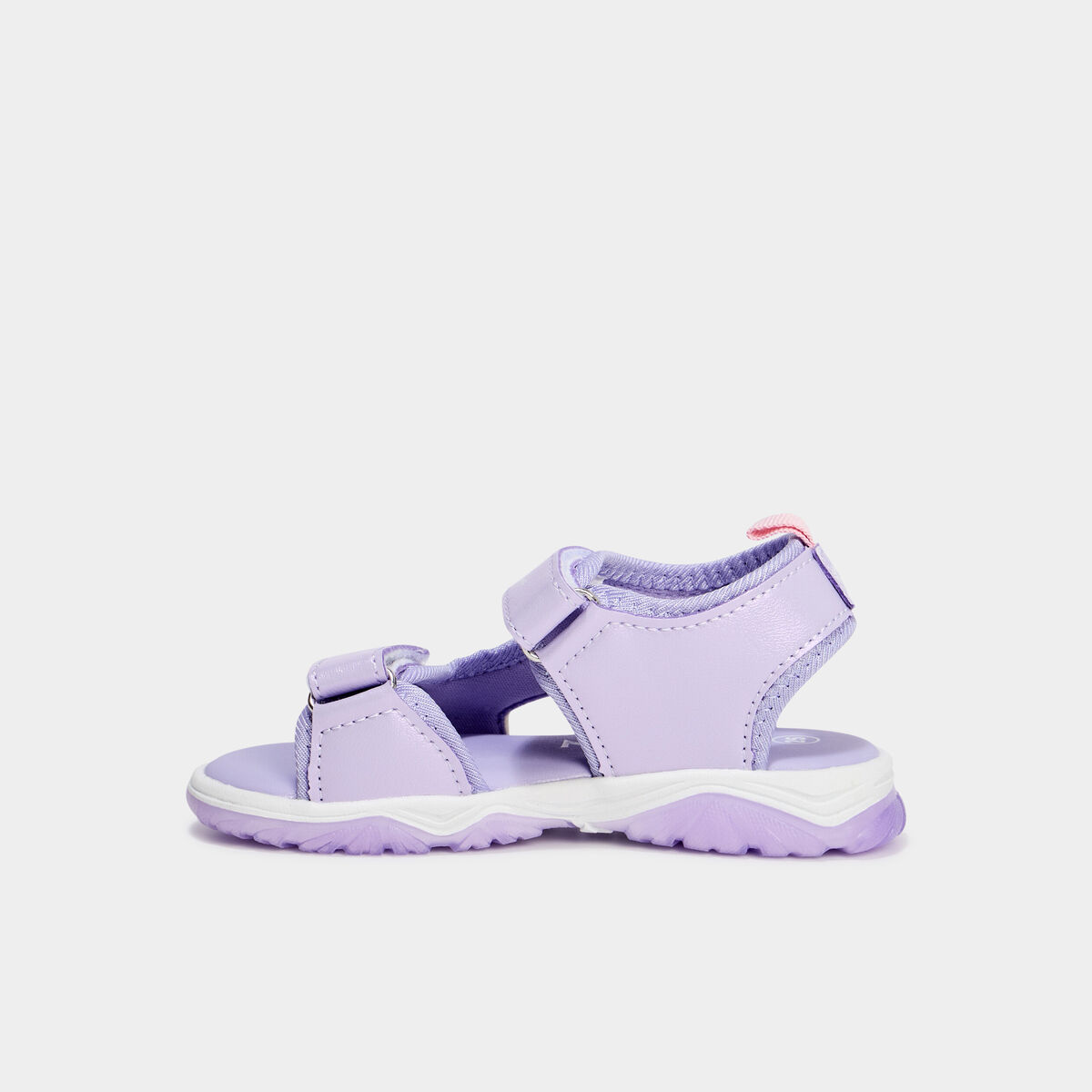 Sandales semelle lumineuse Reine neiges violet fille
