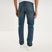 Jeans straight denim 5 poches denim dirty homme