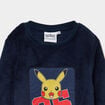Ensemble pyjama t-shirt velours Pok&eacute;mon bleu marine gar&ccedil;on