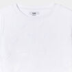 Sweat doux manches longues blanc fille