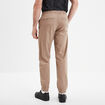 Pantalon jogpant taupe homme
