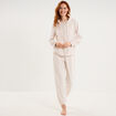 Ensemble pyjama sweat pantalon velours sable femme
