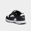 Baskets &agrave; scratchs Puma Rebound Slam noir b&eacute;b&eacute; gar&ccedil;on