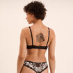 Soutien-gorge maxi push-up noir femme