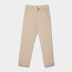 Pantalon slim coton Creeks beige garçon
