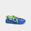 Chaussons &agrave; scratchs bleu gar&ccedil;on