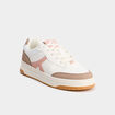 Baskets &agrave; lacets rose femme