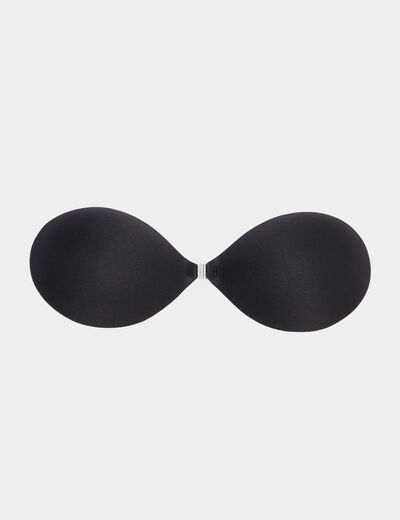 Soutien-gorge adh&eacute;sif r&eacute;utilisable noir femme