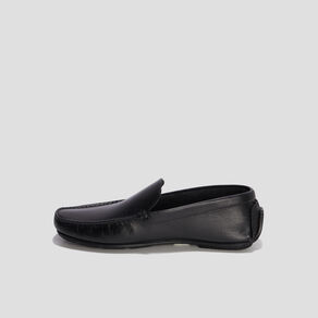 mocassins en cuir noir homme Mocassins en cuir noir homme
