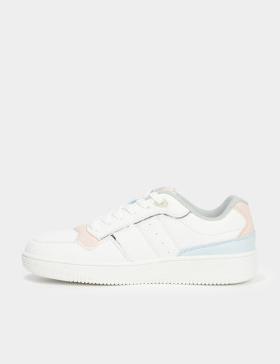 Tennis basses semelle épaisse Creeks multicolore femme