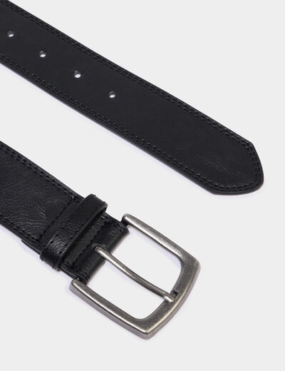 Ceinture noir homme