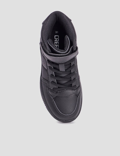 Baskets montantes Creeks Ktempete noir garçon
